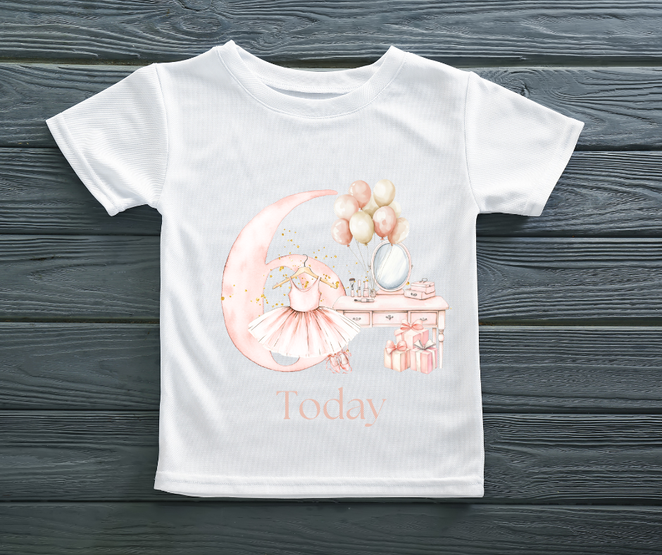 BALLERINA BIRTHDAY TSHIRT