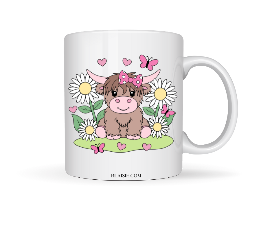DAISYCOW CERAMIC MUG