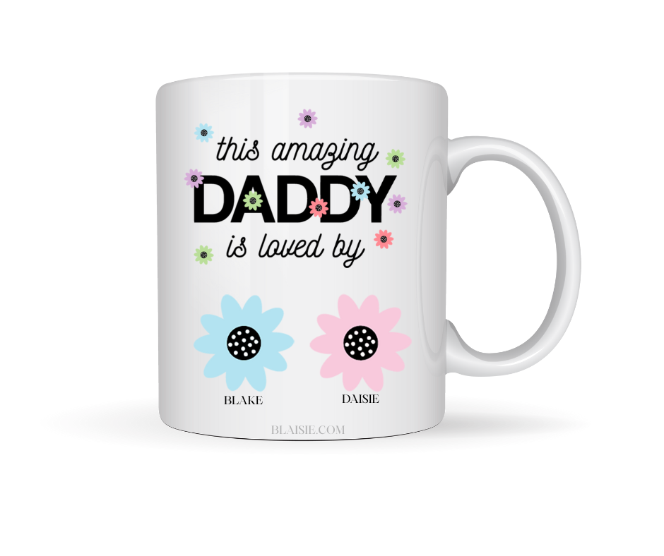 THE AMAZING DADDY CERAMIC MUG