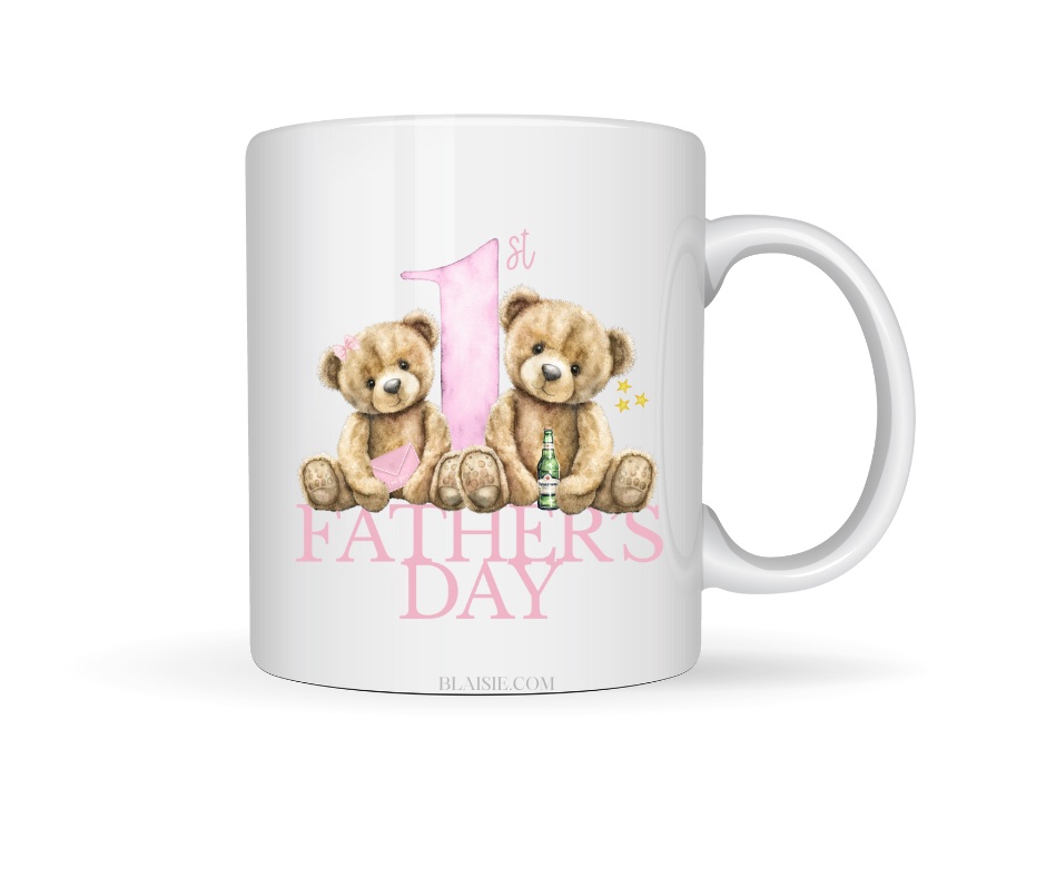1ST FATHERS DAY CERAMIC MUG