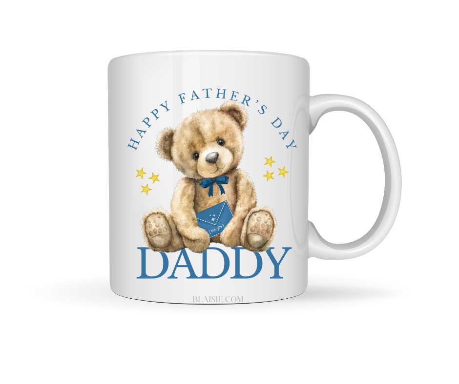 DADDY HAPPY FATHERS DAY CERAMIC MUG