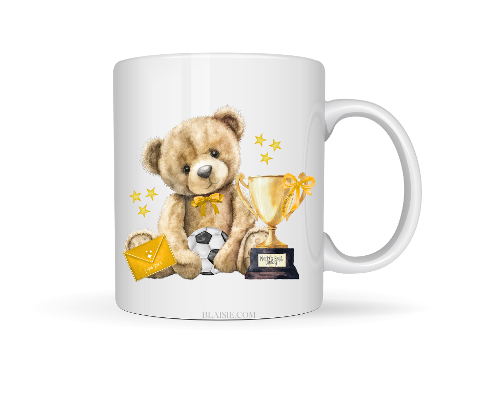 TELLOW FATHERS DAY CERAMIC MUG