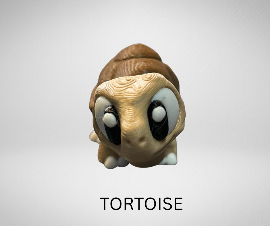 3D PRINTED ARTICULATED TORTOISE