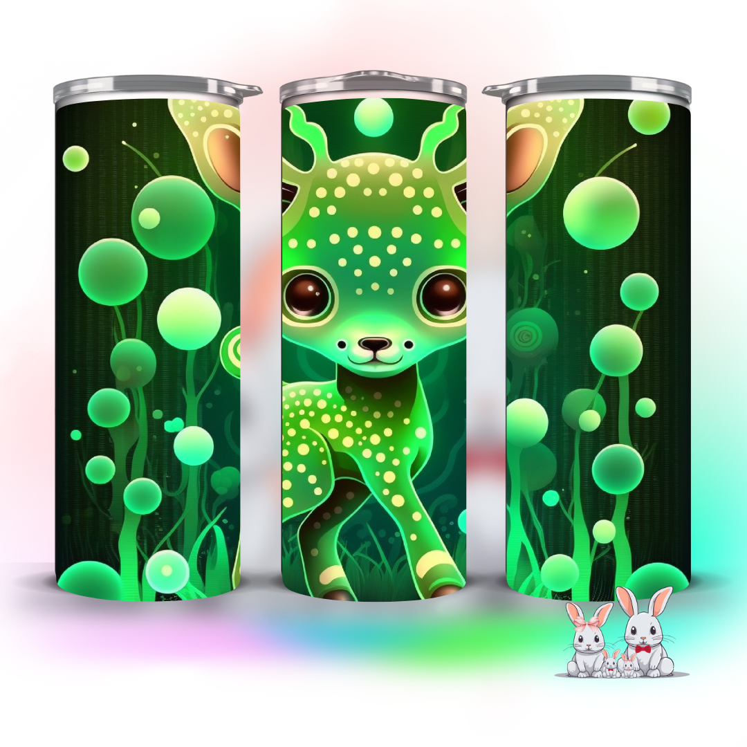DEER GREEN TUMBLER