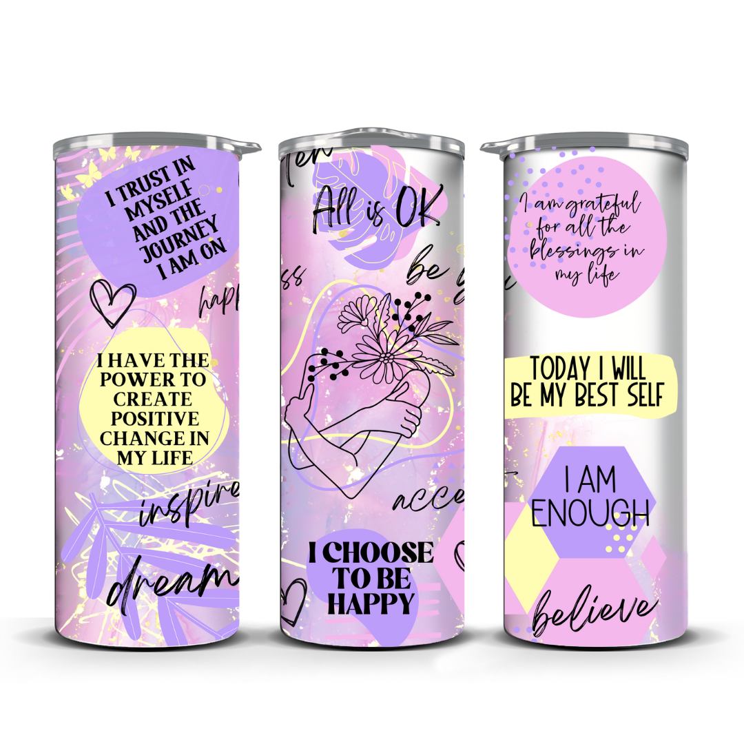 MOTIVATIONAL TUMBLER
