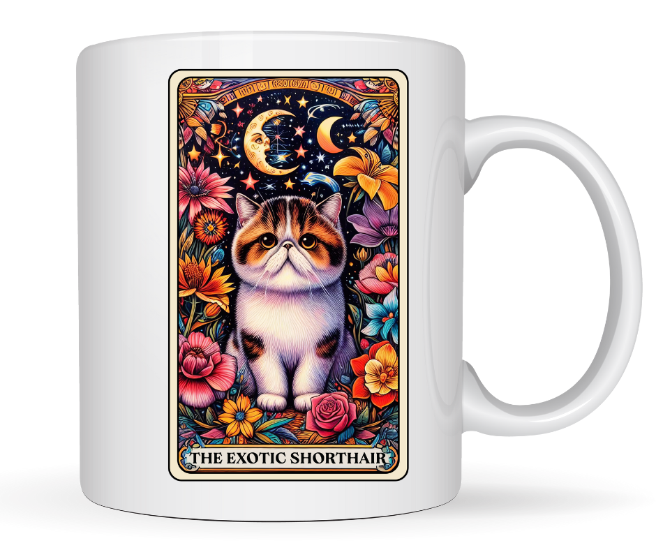 EXOTIC SHORTHAIR CAT MUG