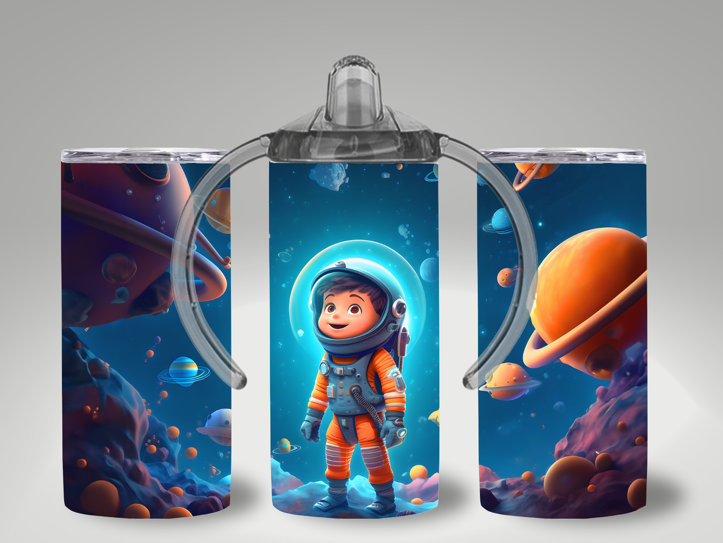 SPACEMAN THEMED SIPPY