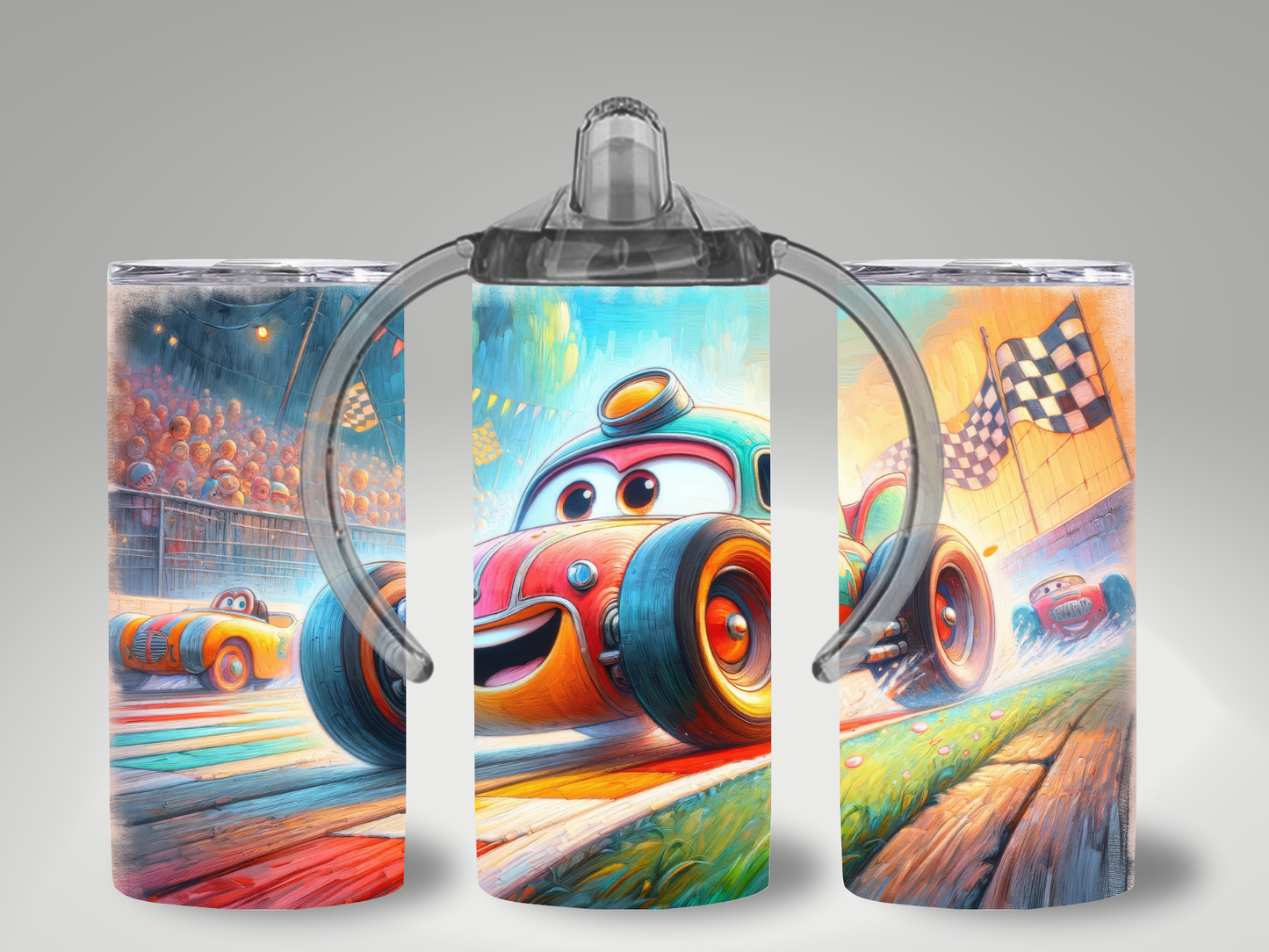 RACE CAR THEMED SIPPY