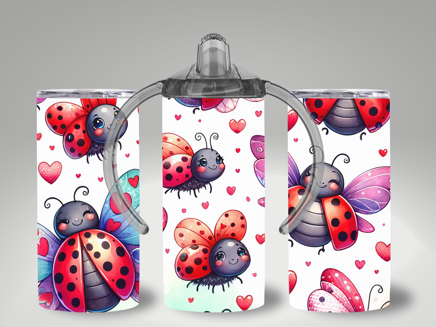 LADY BUG THEMED SIPPY