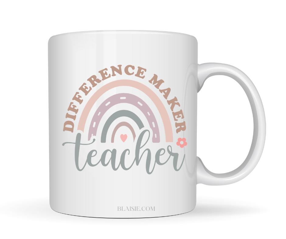 DIFFERENCE MAKER TEACHER MUG