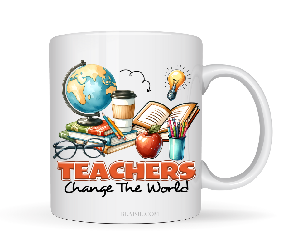 TEACHERS CHANGE THE WORLD MUG