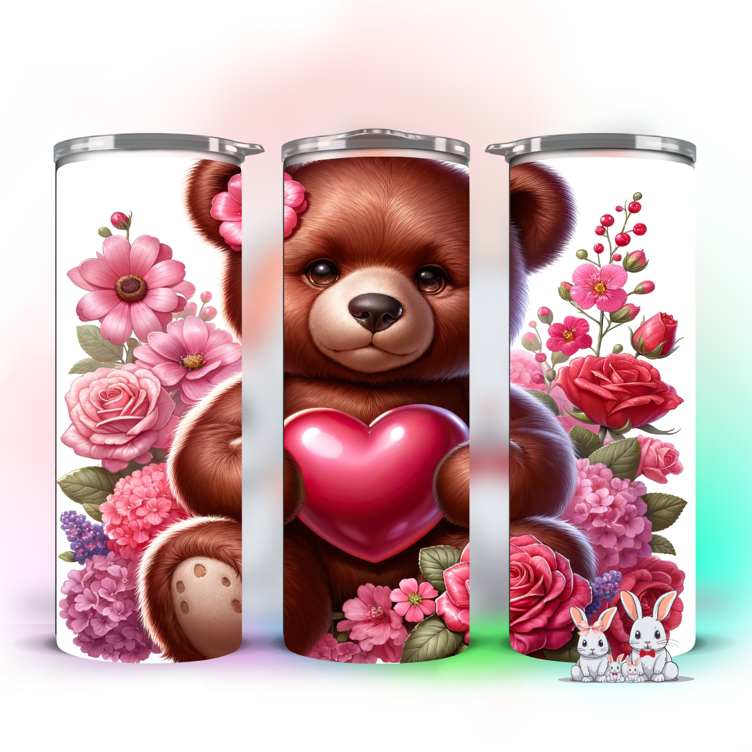 TEDDY HEART TUMBLER