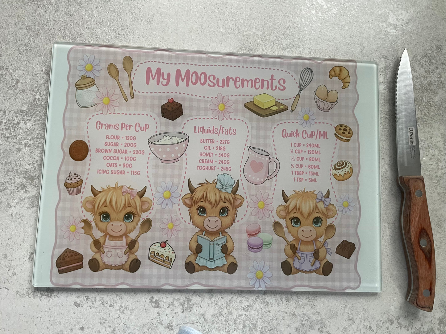 MY MOOSURMENTS