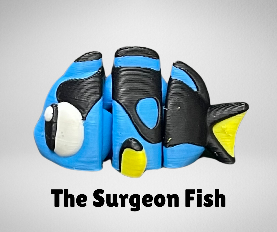 THE FISH TANK WITH 3 FISH