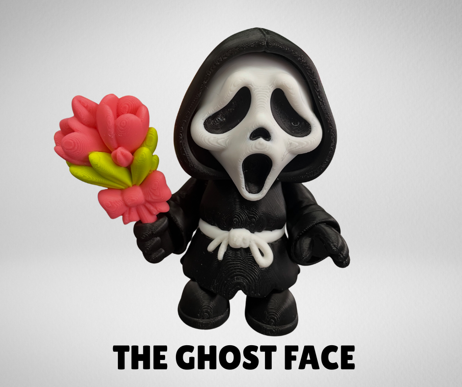 PRINTVERSE GHOST FACE ARTICULATED FIGURE