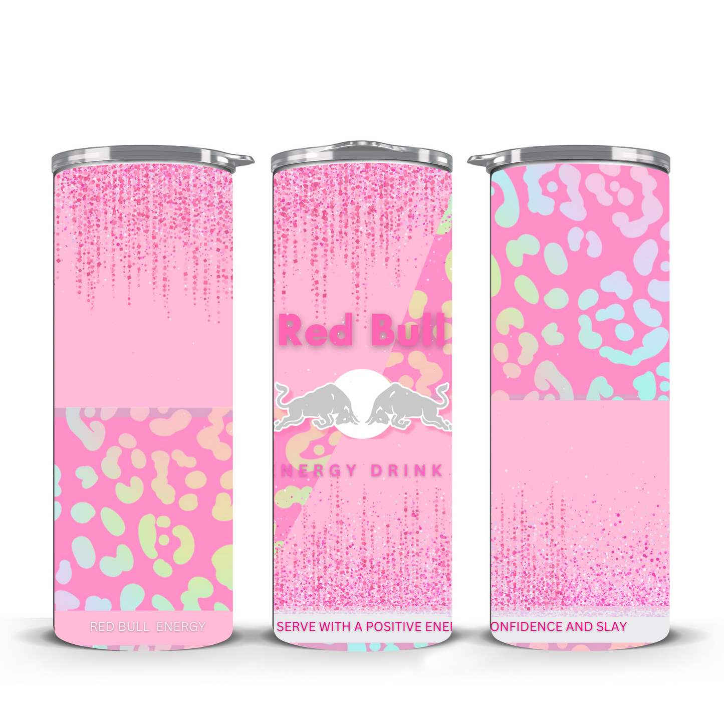 R Energy pink leopard