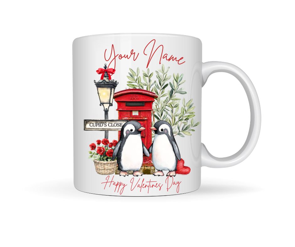 PENQUIN PERSONALISED MUG