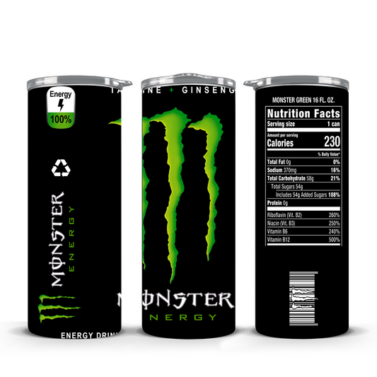 m energy black and green