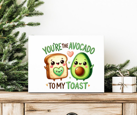 YOU'RE ARE THE AVACADO TO MY TOAST GIFT BOX