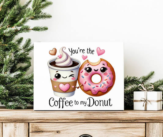 YOU'RE THE COFFEE TO MY DOUGHNUT GIFT BOX