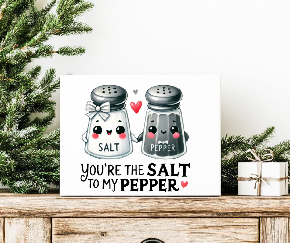 YOU'RE THE SALT TO MY PEPPER GIFT BOX