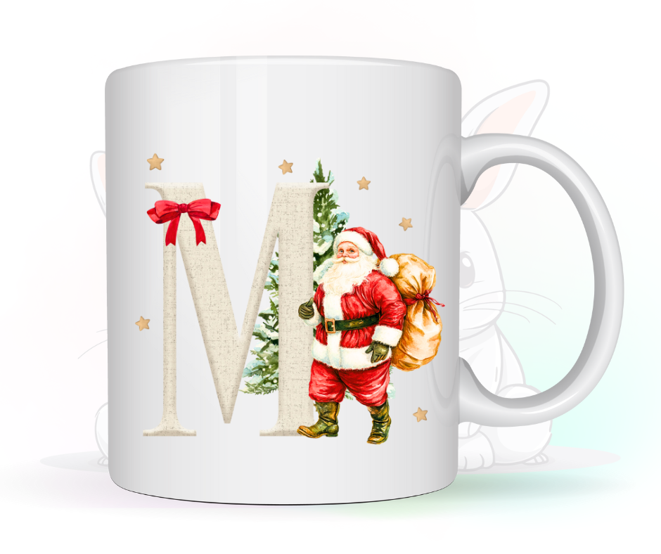 FATHER CHRISTMAS INITIAL MUG