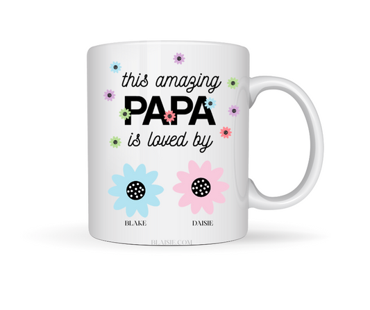 THIS AMAZING PAPA CERAMIC MUG