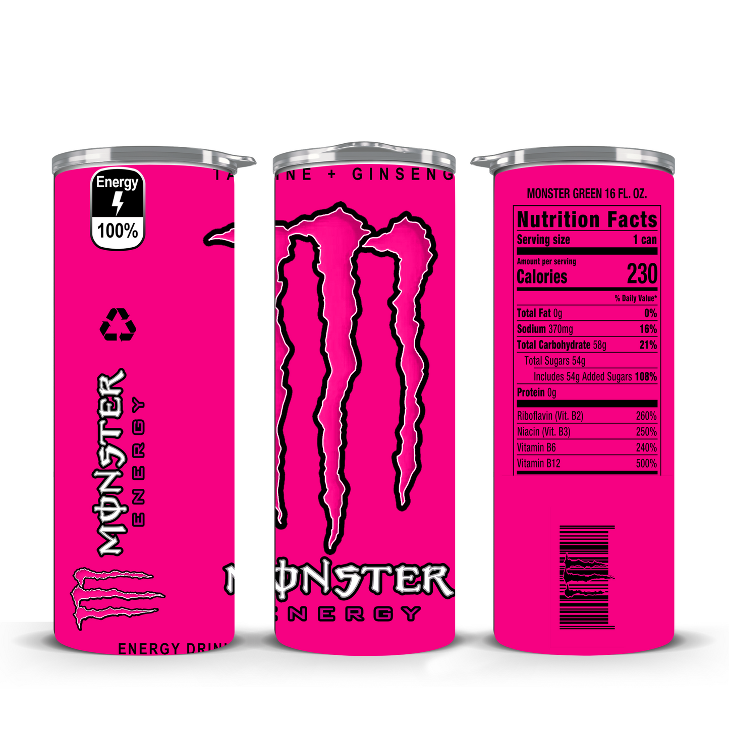 M ENERGY pink and pink