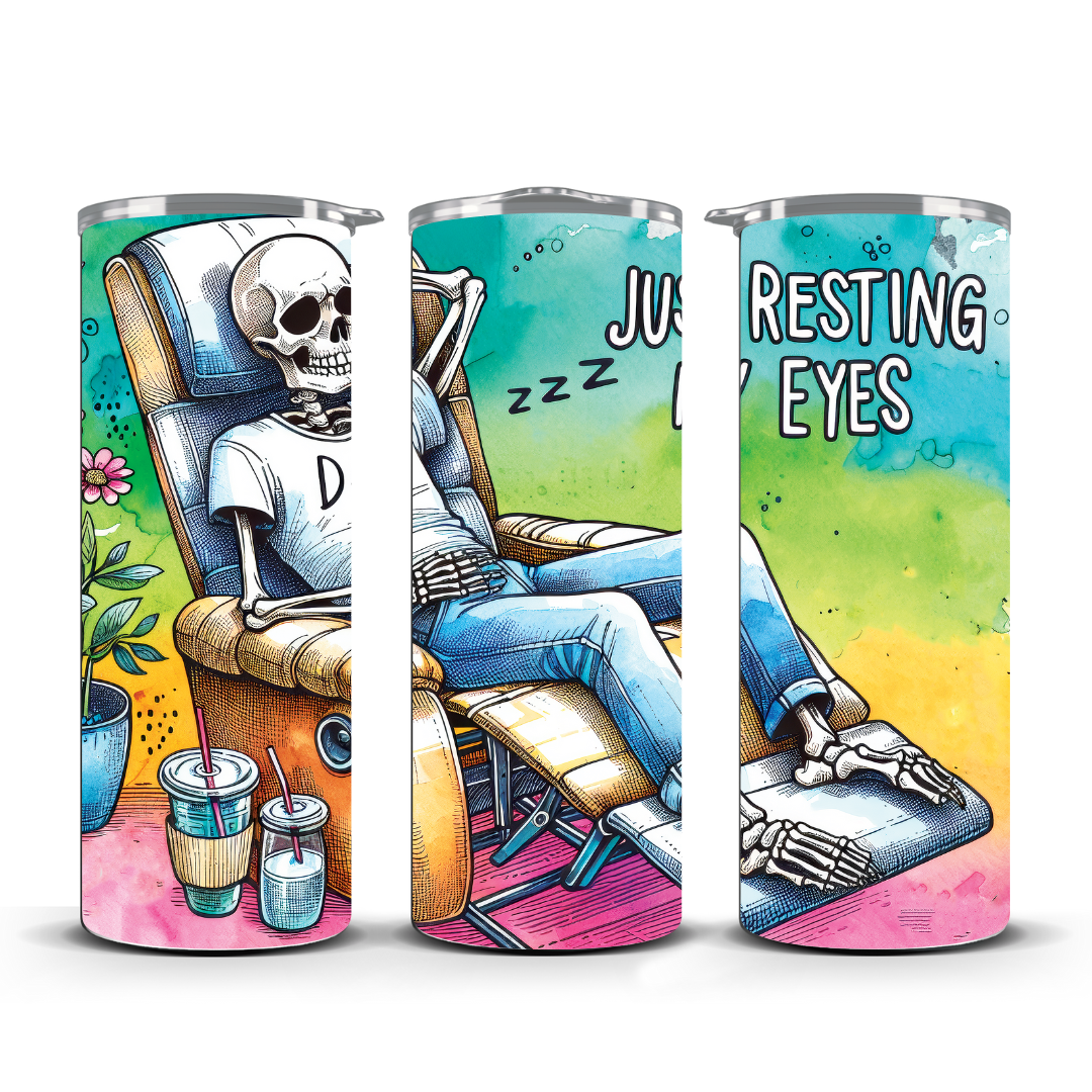 JUST RESTING MY EYES