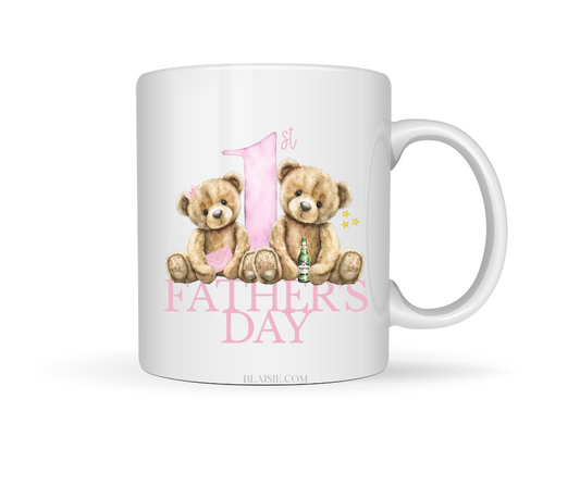 1ST FATHERS DAY CERAMIC MUG