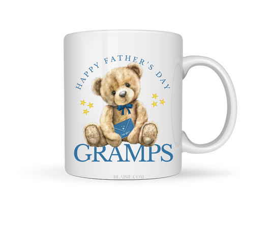 GRAMPS HAPPY BIRTHDAY CERAMIC MUG