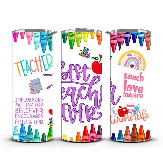 best teacher ever tumbler