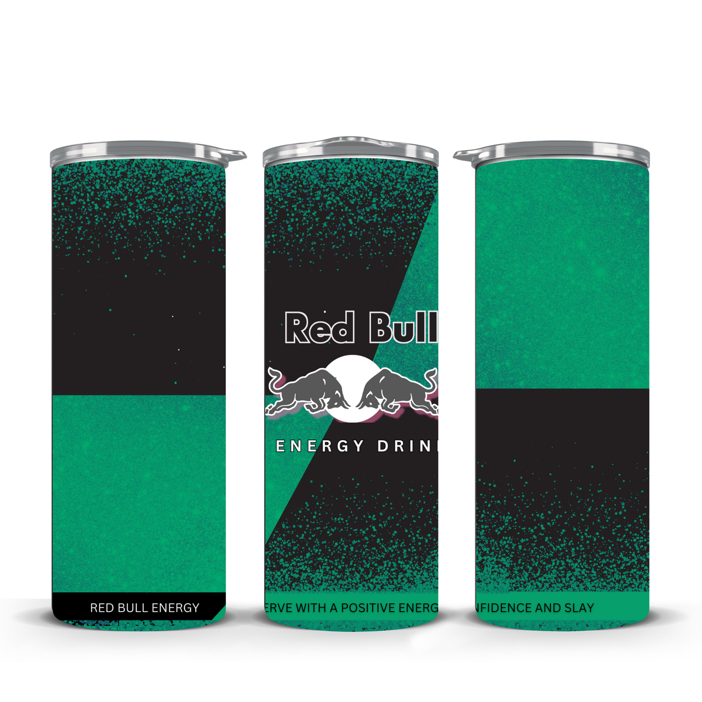 R Energy  Black Dark Green