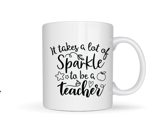 It takes a lot of sparkle to be a teacher