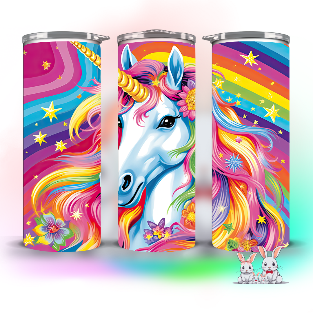 rainbow multi colored unicorn