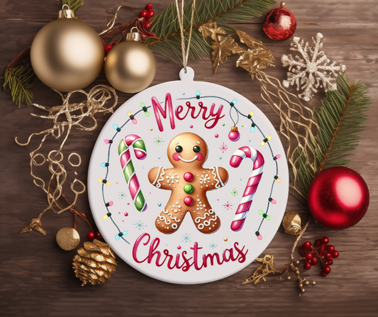 GINGERBREAD TREE ORNAMENT