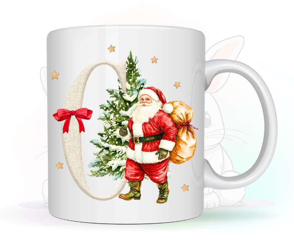 FATHER CHRISTMAS INITIAL MUG