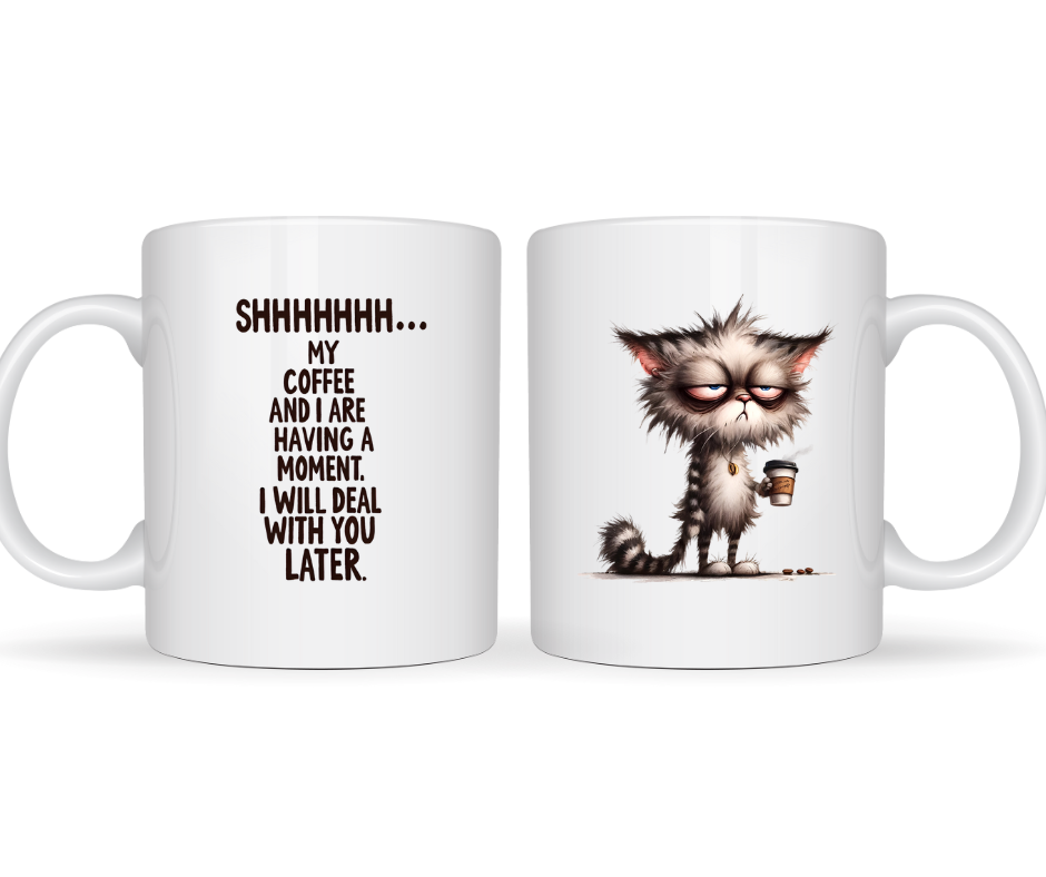 SHHHH CAT MUG