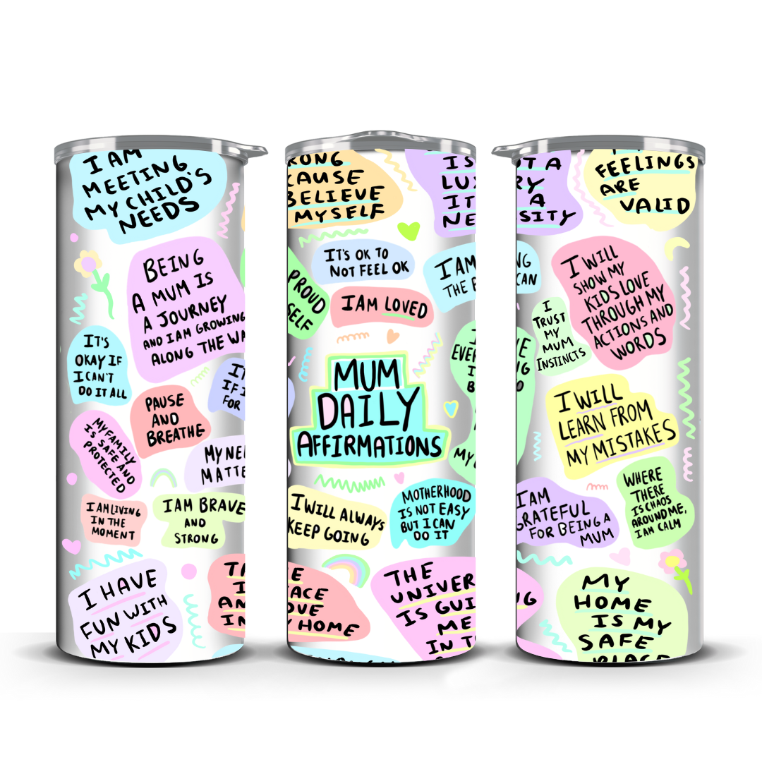 MUM AFFIRMATION TUMBLER