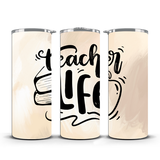 TEACHER LIFE TUMBLER