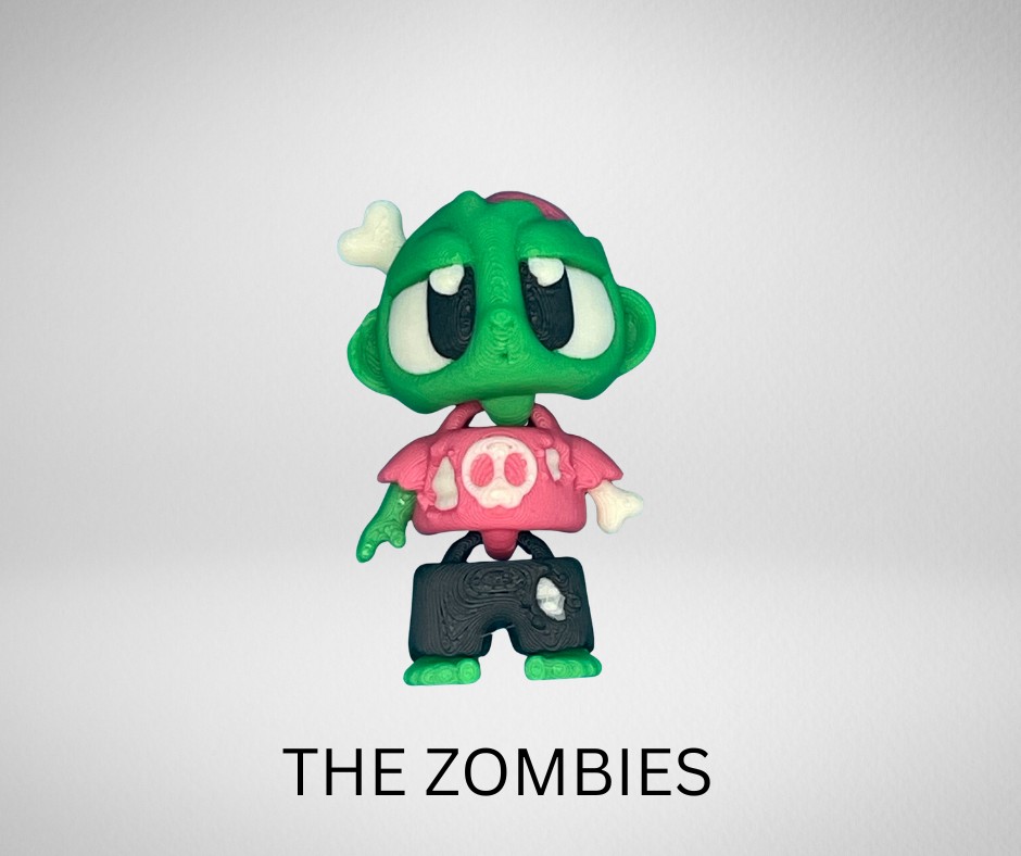 THE ZOMBIES DIARAMA WITH 2 ZOMBIES KEYCHAIN OPTION ALSO AVALIABLE