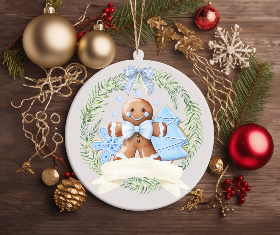 GINGERBREAD REEF CHRISTMAS TREEE ORNAMENT