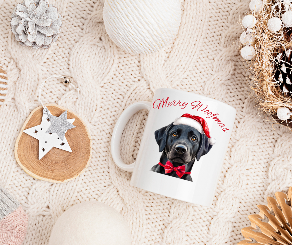 SANTA PAWS BLACK LAB