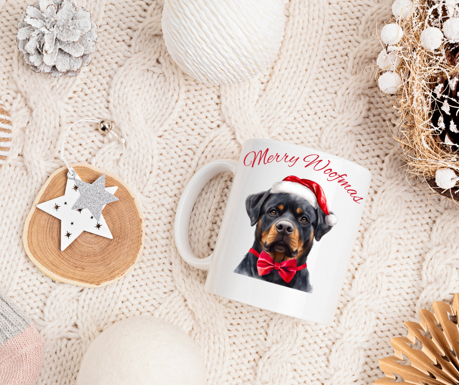 SANTA PAWS ROTTWEILER