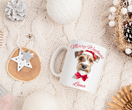 SANTA PAWS WIRED FOX TERRIER