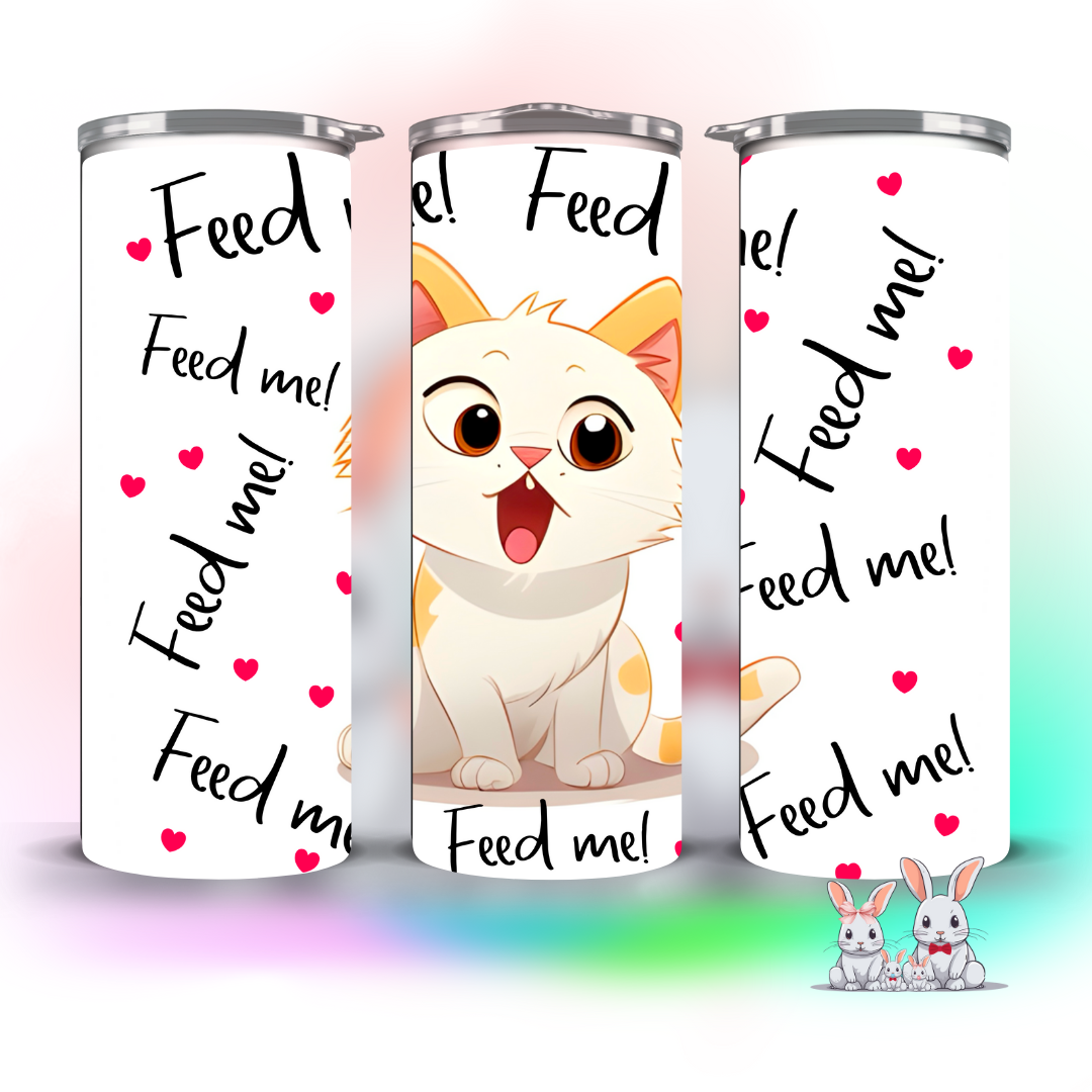 FEED ME CAT TUMBLER