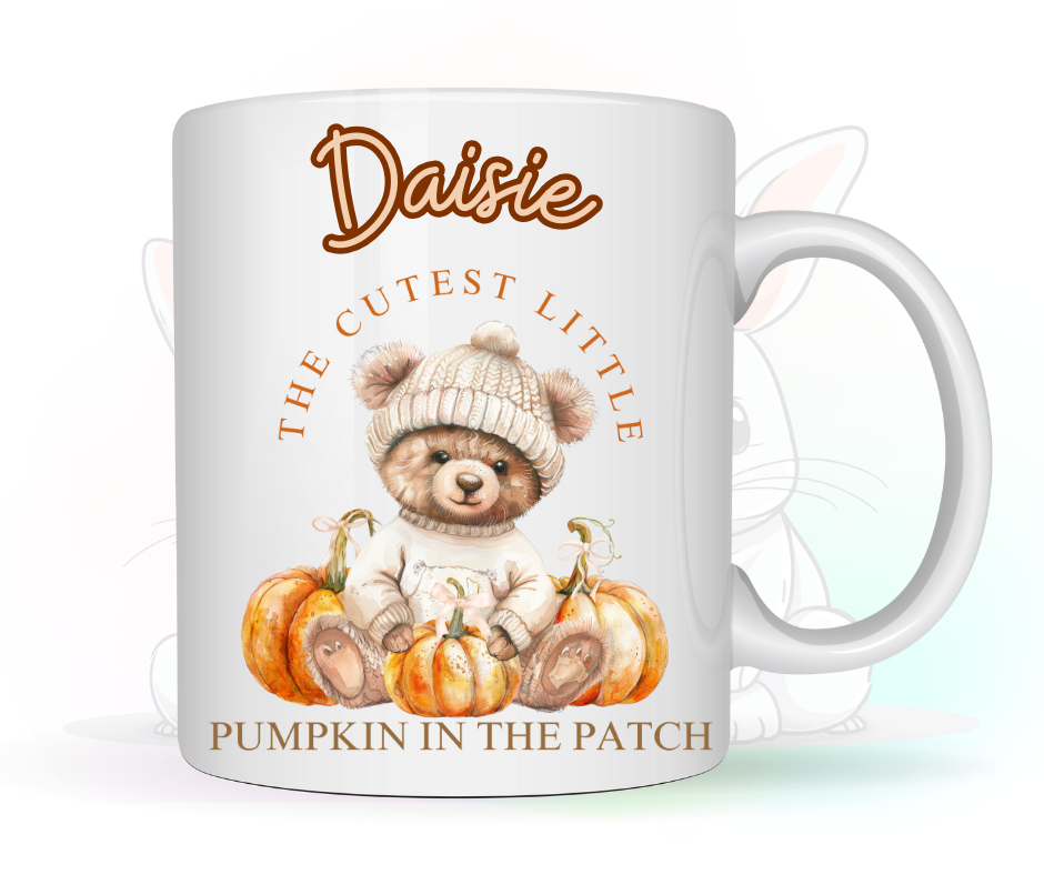 TEDDY PUMKIN MUG