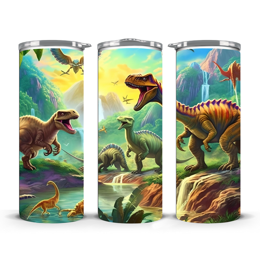 DINOSAUR TUMBLER
