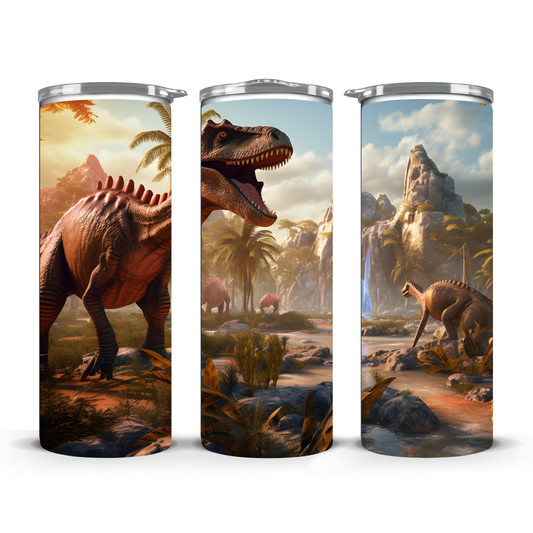 DINOSAUR TUMBLER