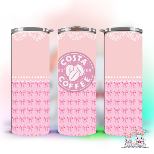 PINK BOWS TUMBLER